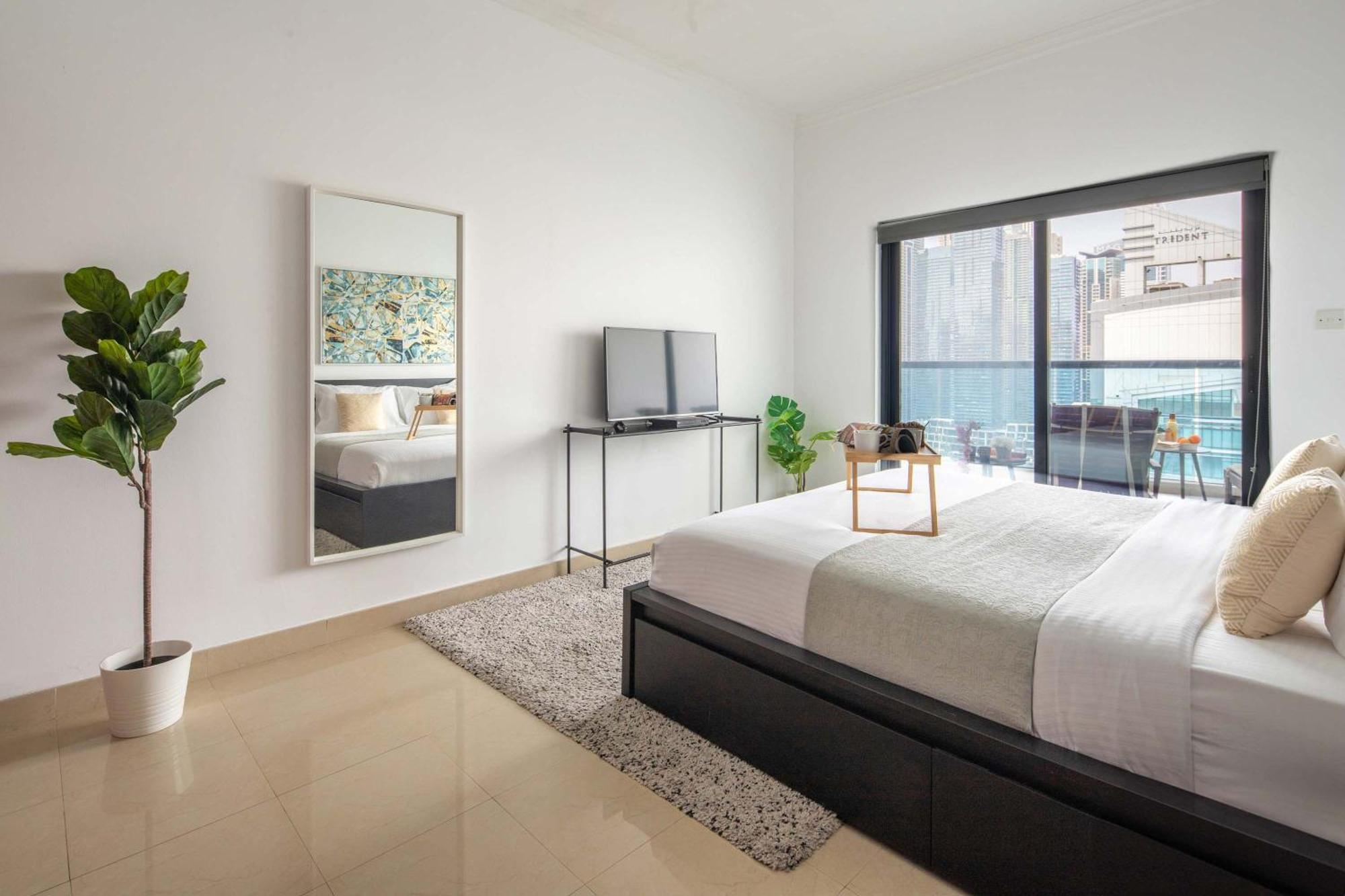 Apartamento Frank Porter - Time Place Tower Dubái Exterior foto