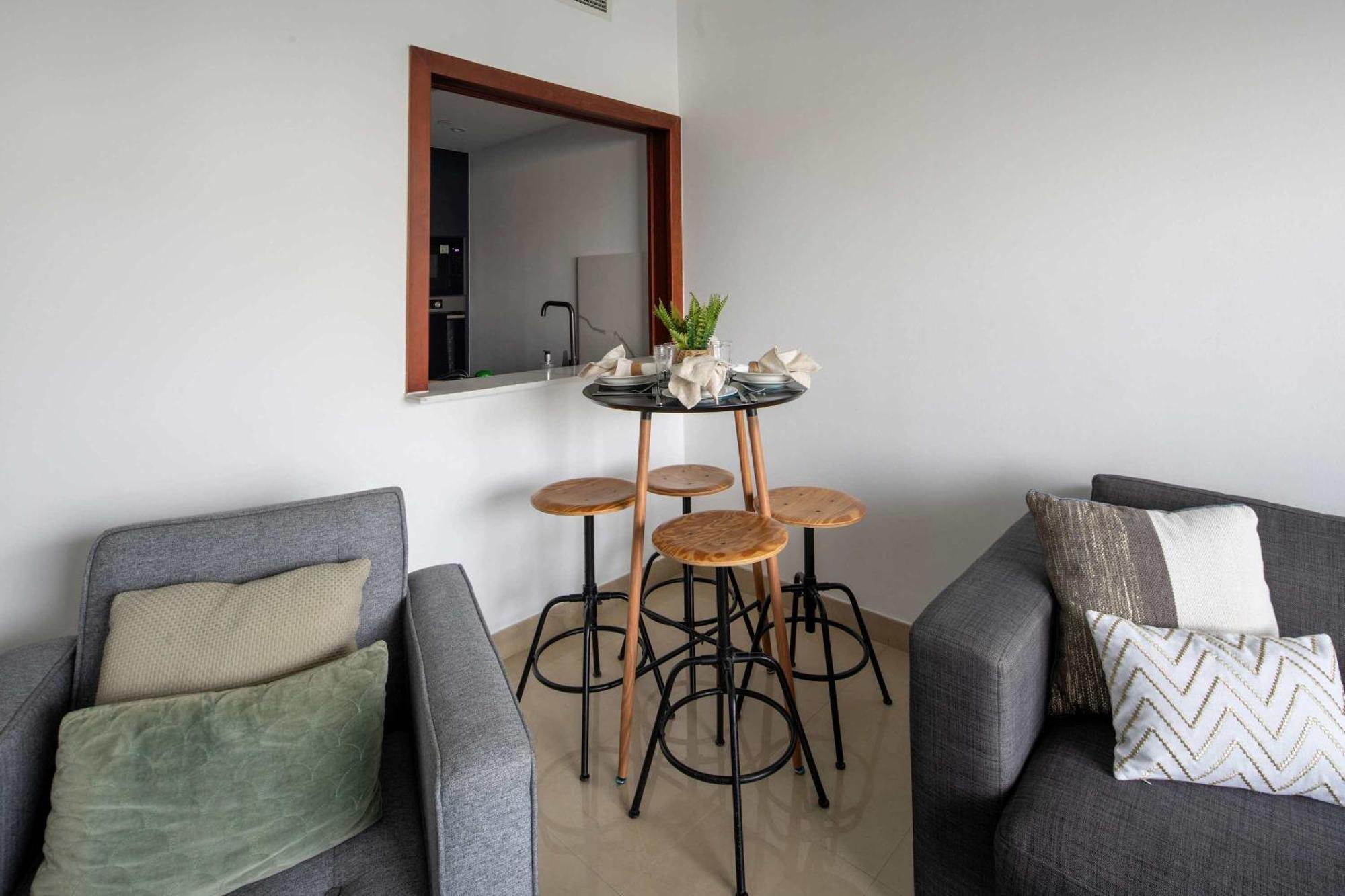 Apartamento Frank Porter - Time Place Tower Dubái Exterior foto